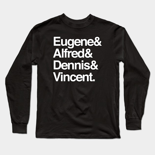 Names & Ghost Fights Long Sleeve T-Shirt by manoystee